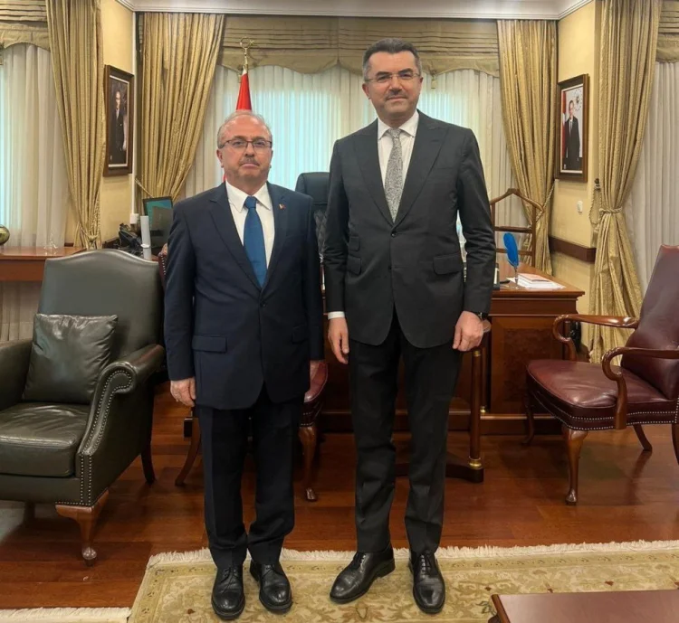 Vali Okay Memiş Azərbaycanda rəsmi səfərdədir