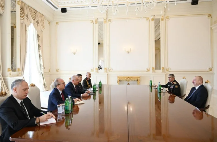 İlham Əliyev Türkiyə Milli TŞ Baş katibini qəbul edib