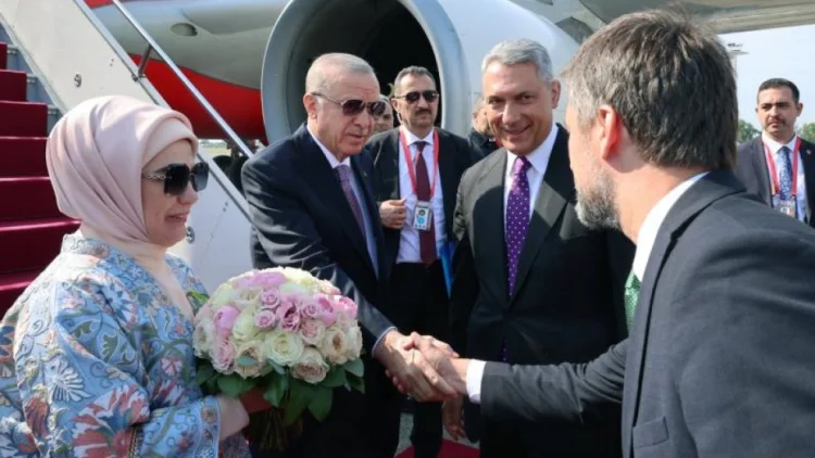 Ərdoğan Macarıstana gedib