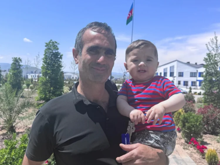 Köç karvanı Ağdamın Kəngərli kəndinə çatıb