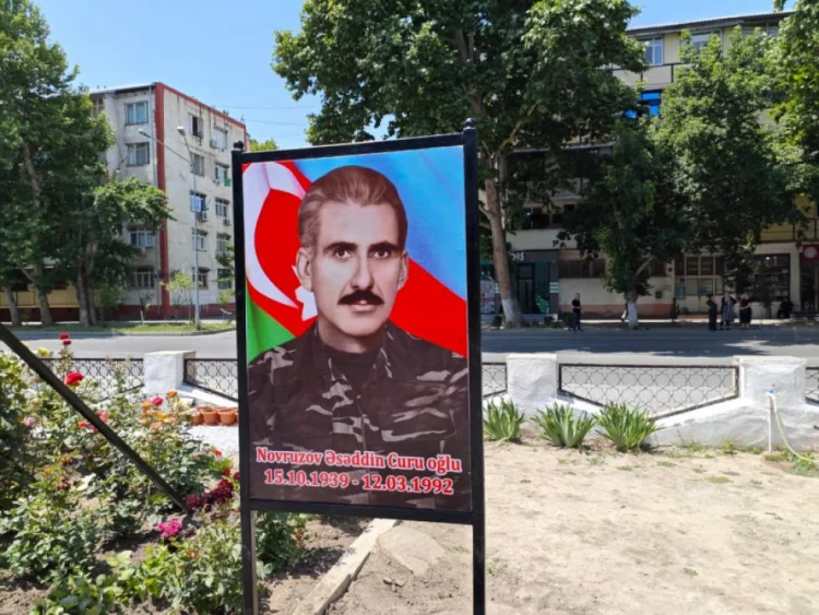 Mingəçevirdə I Qarabağ müharibəsinin şəhidi dəfn edilib