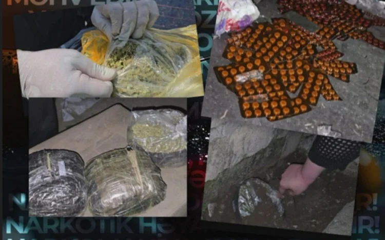 Balakəndə 6 kq-dan artıq narkotik vasitə aşkarlanıb FOTO
