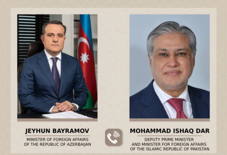 Azərbaycan və Pakistan XİN başçıları telefonla danışıblar
