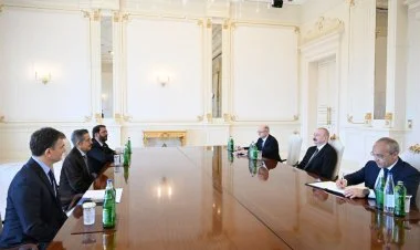 Prezident Səudiyyə Ərəbistanının şrkət rəhbərini qəbul edib