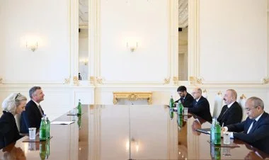 Azərbaycan Prezidenti qəbullar keçirir