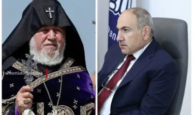 Paşinyan Katolikosa qarşı