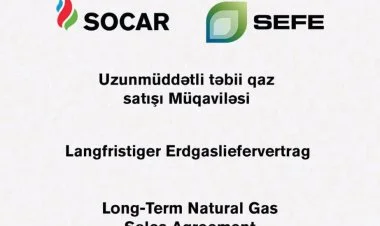 Azərbaycan Alman şirkətinə qaz satacaq