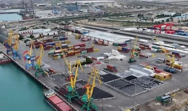 Xəzər dənizinin ən böyük konteyner qovşağı