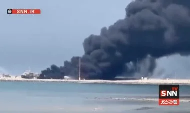 İranda zavodda yanğın baş verib