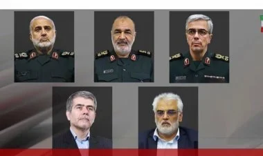 Tehran yüksək rütbəli hərbçilərin öldüyünü təsdiqlədi
