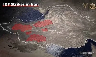 İsrail İranın bu ərazilərini bombalayıb
