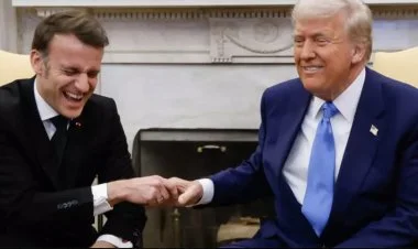 Tramp Makronu aşağıladı