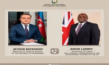 C.Bayramov və Britaniyanın XİN başçısı telefonla danışıb