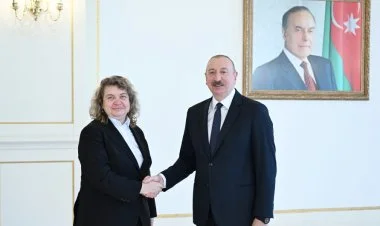 İlham Əliyev Bolqarıstan Assambleyasının sədrini qəbul edib