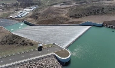 Laçında yeni tikilən su anbarı istifadəyə verilib