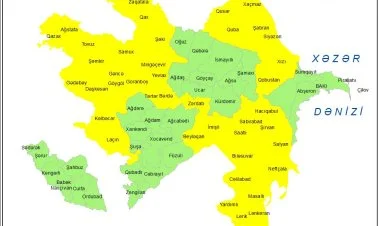 Küləkli hava şəraiti ilə bağlı sarı xəbərdarlıq verilib