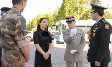 Fransanı azad edən azərbaycanlılar Parisdə anılıb VİDEO