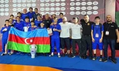 Sərbəst güləş üzrə Azərbaycan yığmas Avropa çempionu olub