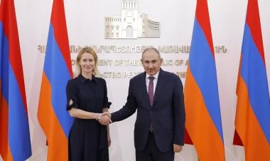 Kaya Kallas Ermənistana iki günlük səfərə gəlib YENİLƏNİB