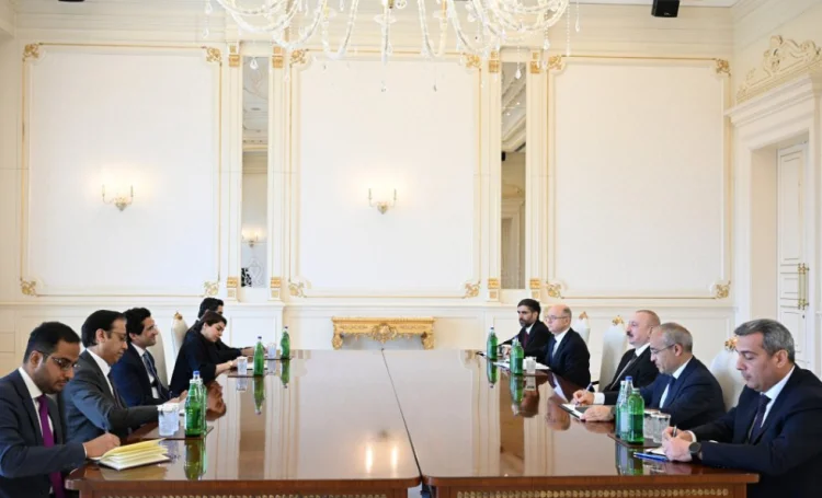 İlham Əliyev Pakistanın energetika nazirini qəbul edib