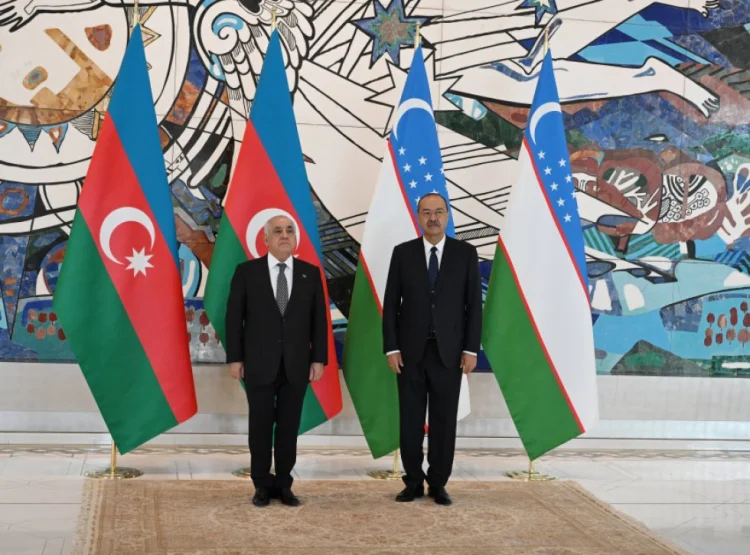 Daşkənddə Azərbaycan və Özbəkistan Baş nazirlərinin görüşü
