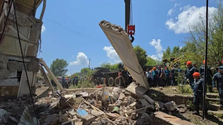 Ermənistanda partlayış nəticəsində 5 ölü, 11 yaralı
