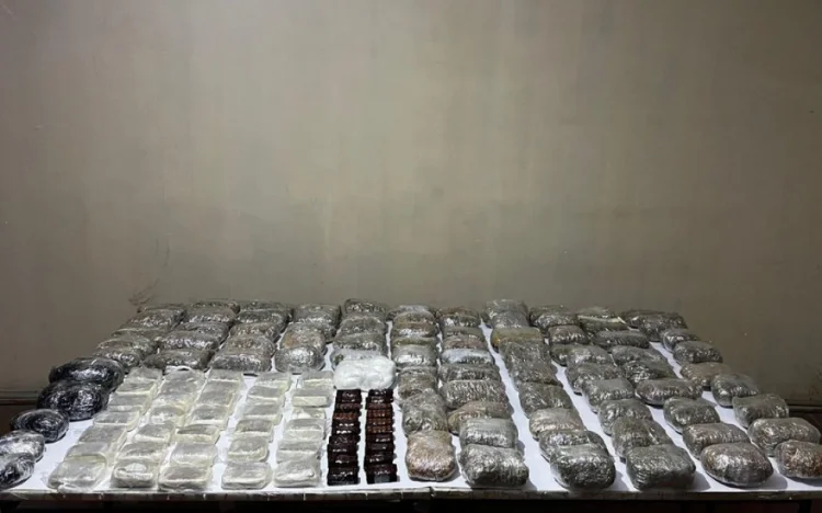 İrandan 75 kq narkotik keçirilməsinin qarşısı alınıb