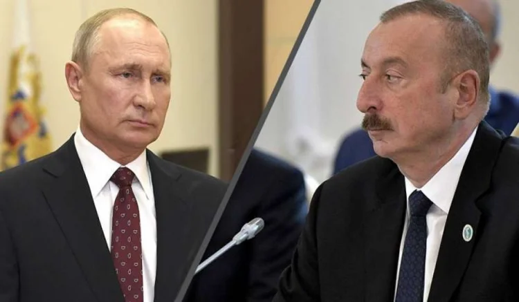 İlham Əliyev Vladimir Putini təbrik edib