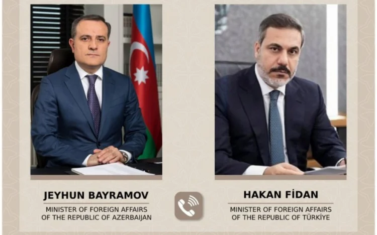 Ceyhun Bayramov və Hakan Fidan telefonla danışıblar