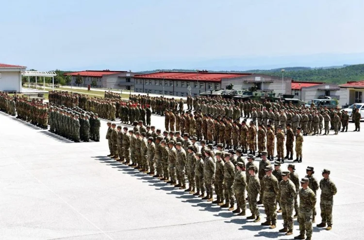 Azərbaycan hərbçiləri Serbiyada keçirilən təlimdə
