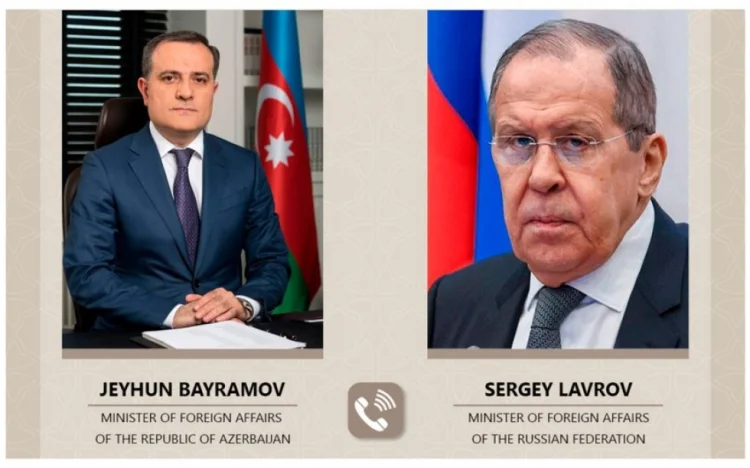 Ceyhun Bayramov və Sergey Lavrov telefonla danışıblar