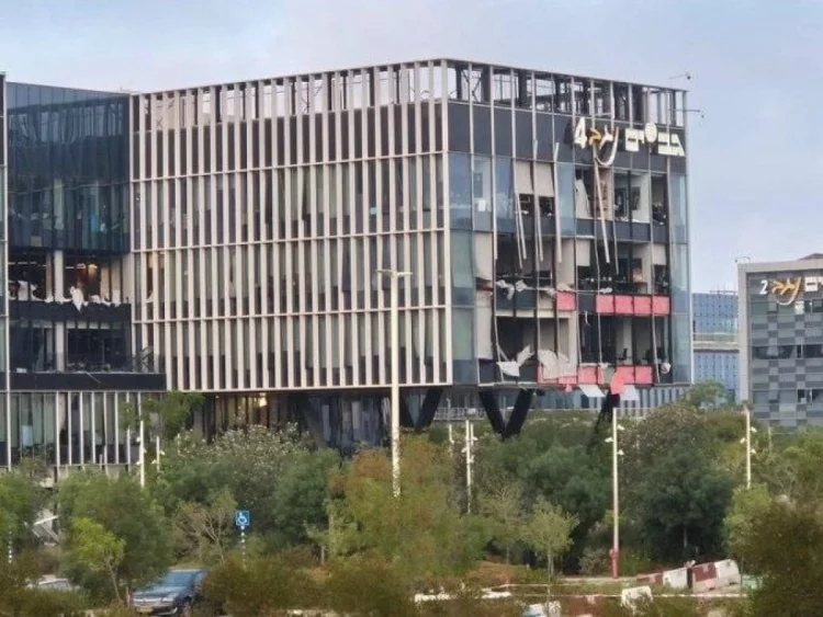 İran İsrailin kibertəhlükəsizlik şirkətinin binasını vurub