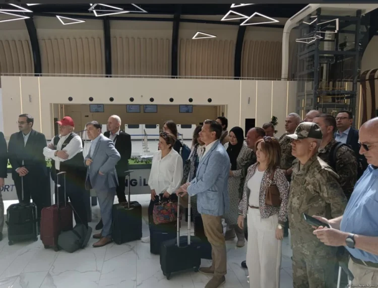 Azərbaycanda akkreditə olunmuş diplomatlar Laçındadır FOTO