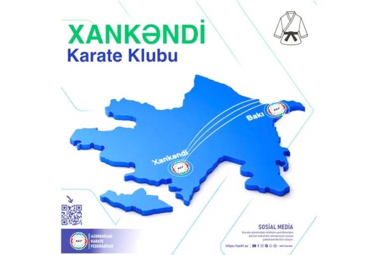 Xankəndidə karate klubu yaradılıb