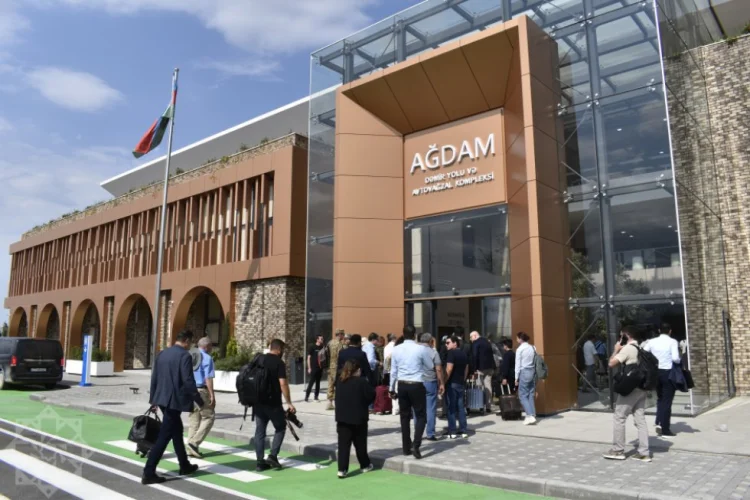 Diplomatik korpusun nümayəndələri Ağdama gəliblər FOTO