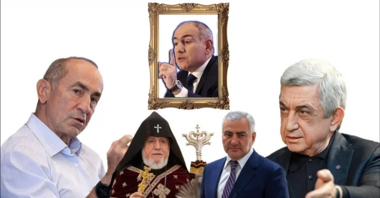 Paşinyan Putinin qiyafəsində
