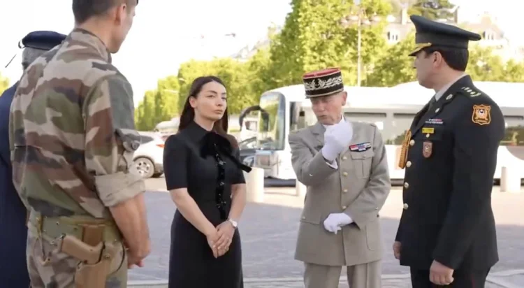 Fransanı azad edən azərbaycanlılar Parisdə anılıb VİDEO
