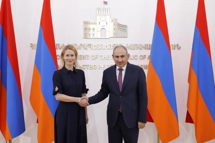 Kaya Kallas Ermənistana iki günlük səfərə gəlib YENİLƏNİB