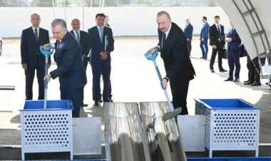 Bakıda “Özbəkistan” parkının təməli qoyulub