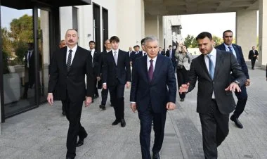 Azərbaycan və Özbəkistan prezidentləri “Sea Breeze”də