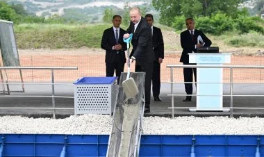 Xankəndi Dəmir Yolu və Avtovağzal Kompleksinin təməli atıldı