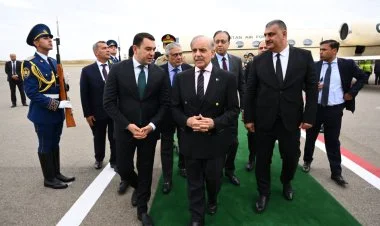 Məhəmməd Şahbaz Şərifin Azərbaycana səfəri başlayıb