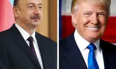İlham Əliyev Donald Trampı təbrik edib