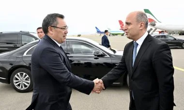 Qırğız lideri Sadır Japarovun Azərbaycana səfəri başa çatıb