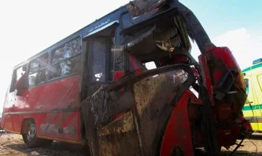 Misirdə mikroavtobusların toqquşması zamanı 9 nəfər ölüb