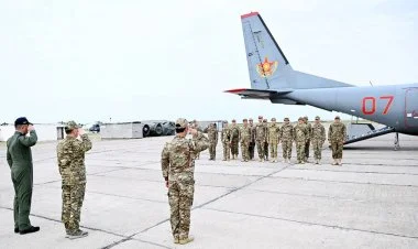 Qazaxıstan hərbçiləri  ölkəmizə səfər edib