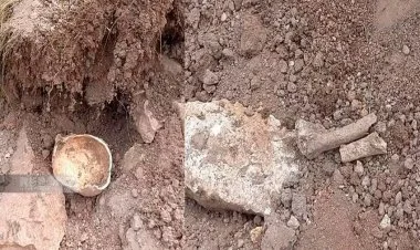 Laçında insan sümükləri tapılıb
