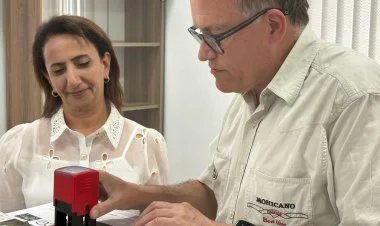 Laçın poçtundan ilk dəfə xaricə məktub göndərildi FOTO