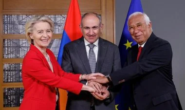 Paşinyan Brüsselə işgüzar səfərə gedib YENİLƏNİB/FOTO