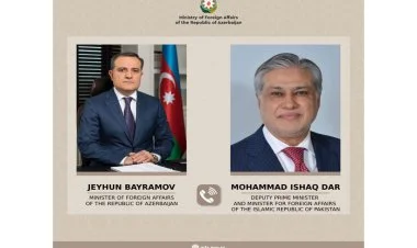 Azərbaycan və Pakistan XİN rəhbərləri telefonla danışıblar
